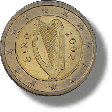Ab 2002 Irland erste Kursmünze
