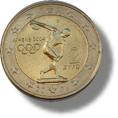 2004 Griechenland Gedenkmünze - Olympische Sommerspiele in Athen