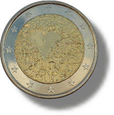2008 Finnland Gedenkmünze - 60. Jahrestag der Verkündigung der Menschenrechte