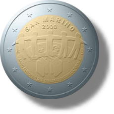 2008 San Marino Gedenkmünze - Europäisches Jahr des interkulturellen Dialogs