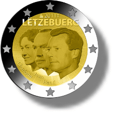 2011 Luxemburg Gedenkmünze - Lieutenant-Représentant
