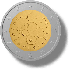 2013 Finnland Gedenkmünze - 150 Jahre Sitzung des Parlaments